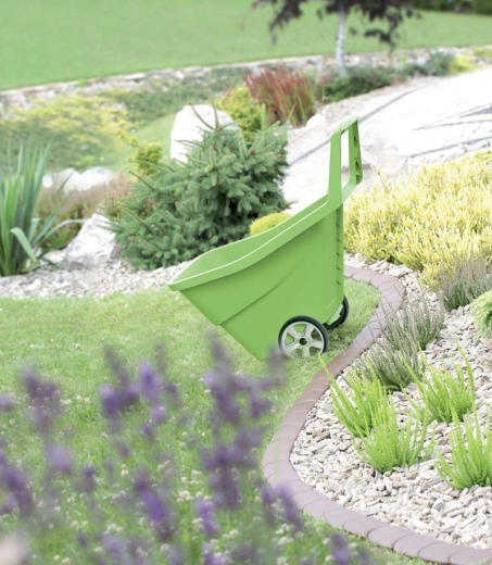 Enostavna uporaba zahvaljujoč dvema kolesoma