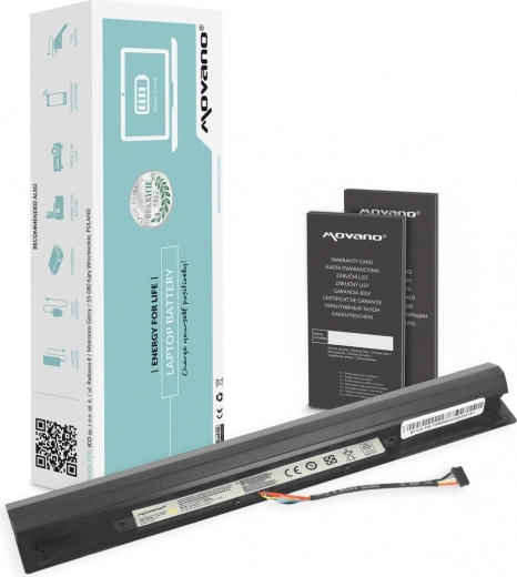 Baterija Movano L15L4A01 za Lenovo IdeaPad 100-14IBD in 15IBD (2200 mAh, 32 Wh)
