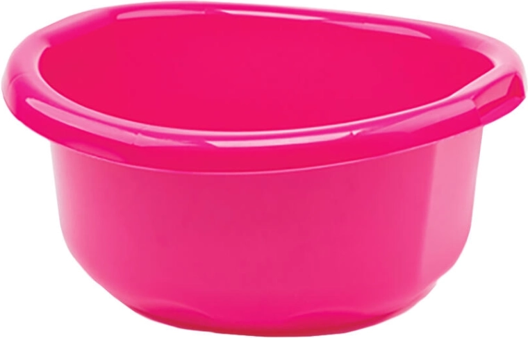 Globoka plastična skleda z ročaji 20 l, premer 45,5 cm, mešanica barv