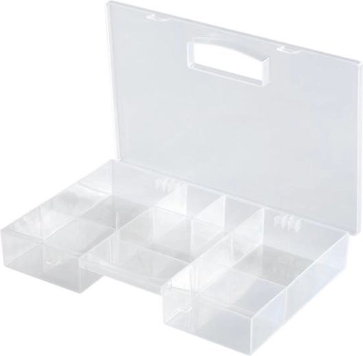 Plastičen kovček organizator HEIDRUN 28 × 19,5 × 4 cm