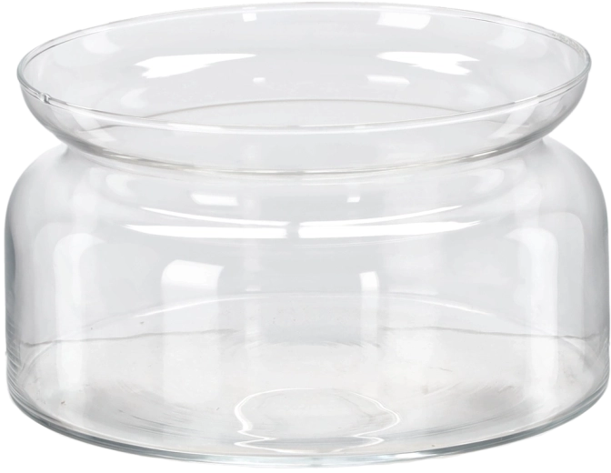 Steklena solatna skleda 18 cm, set 2 kos