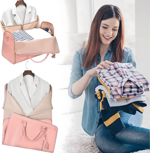 2v1: ovitek za oblačila + prostoren weekender