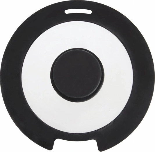 Steklen pokrov s silikonskim robom GRANDE COMBI 17 cm