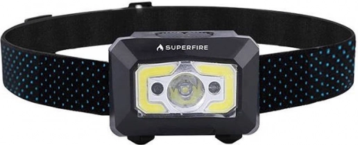 Naglavna svetilka Superfire X30, 340 lm, USB