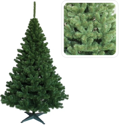 Umetna božična jelka 220 cm - 1 kos