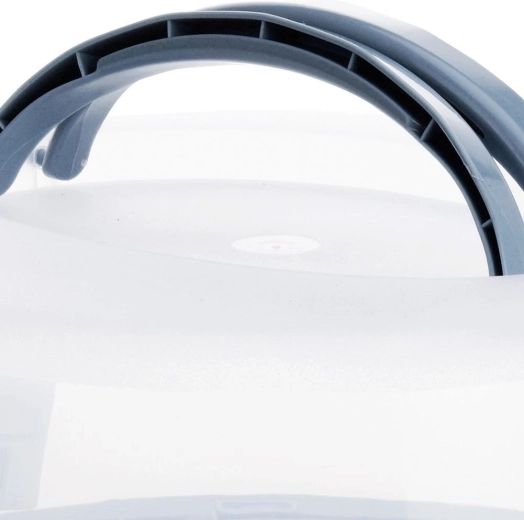 Prozorna kupola z zložljivim ročajem