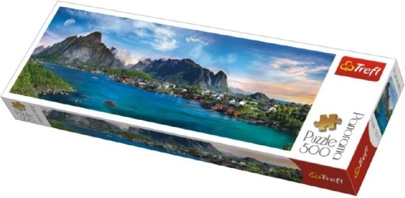 Sestavljanka 500 kosov panorama – Lofoti, Norveška