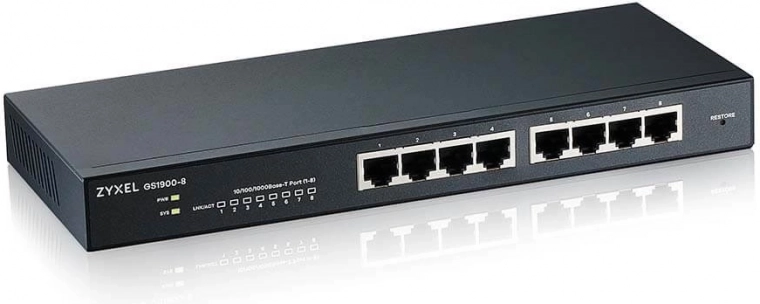 Upravljano gigabitno stikalo 8× RJ‑45