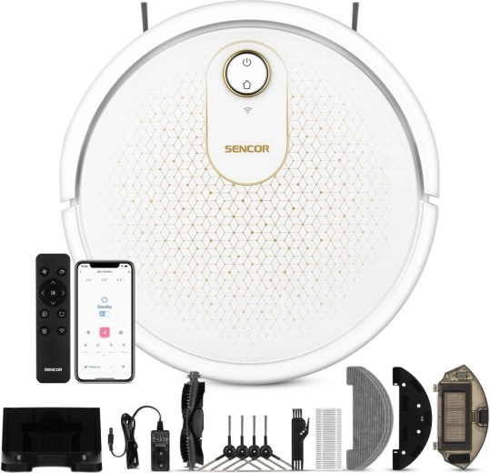 Robotski sesalnik Sencor SRV 4550WH
