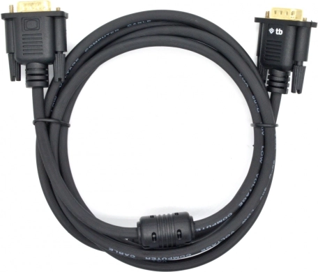 VGA kabel 1.8 m črn pozlačen