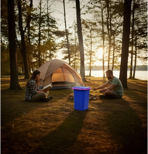 Ideal for travelling and camping
