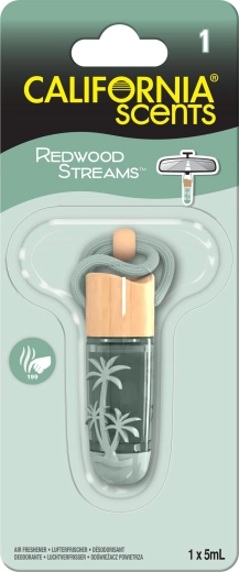 California Scents Redwood Streams osvežilec zraka za avto in notranje prostore 24 kosov