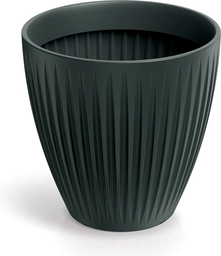 Cvetličnik Latia Round Midl 60 cm antracit