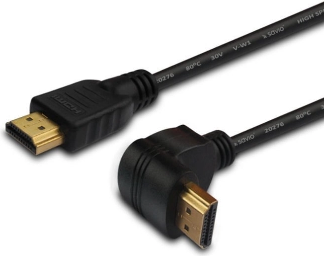 Kotni HDMI kabel, pozlačen v1.4 3D, 4Kx2K, 1,5 m, CL-04