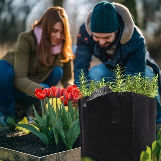 Zdrave korenine zahvaljujoč zračnemu materialu