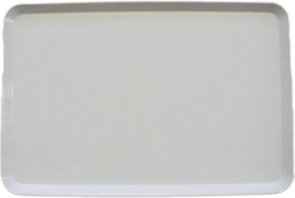 Plastični servirni pladenj 42 × 28 × 2 cm – mešanica barv