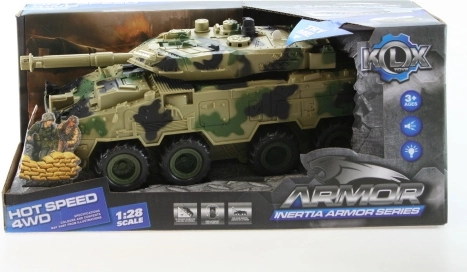 Tank na baterije – svetel maskirni vzorec