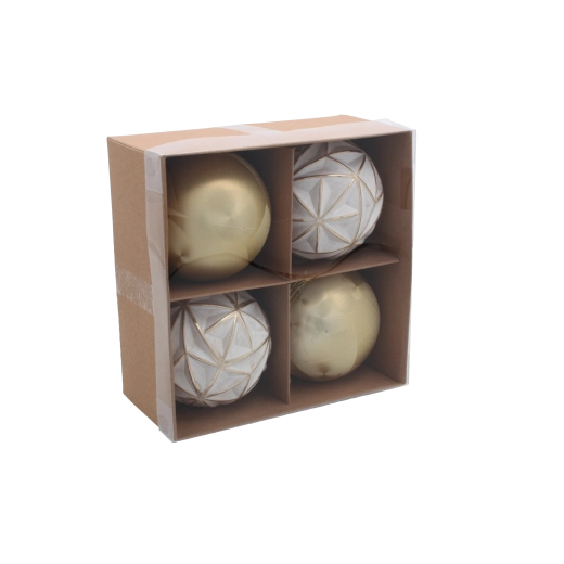 Razkošna belo‑zlata izvedba