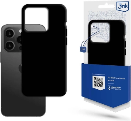 Matt Case iPhone 15 Pro Max 6,7 črn
