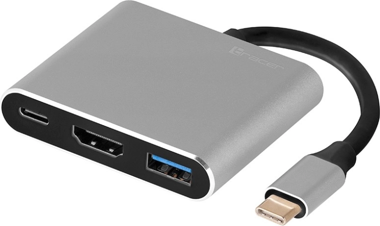 Večnamenski adapter Tracer A-1 USB-C HDMI 4K