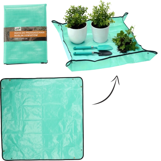 Vrtna podloga za presajanje 100 × 100 cm