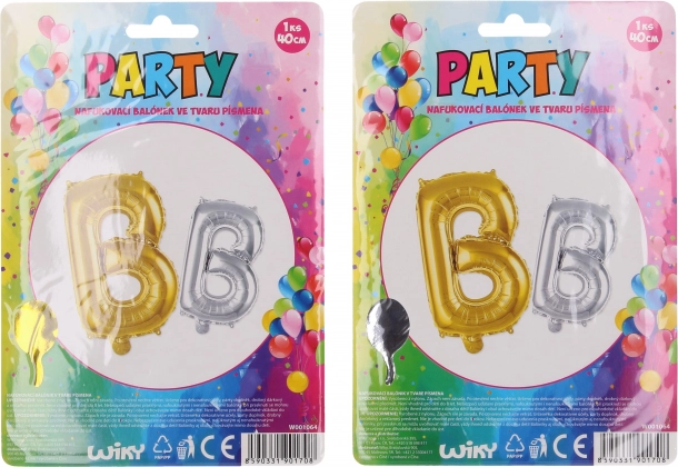Nafukljiv balon – črka B