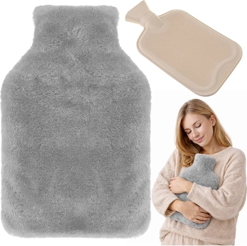 Gumeni termofor s plišastim prevlekom 1,8 l RUHHY