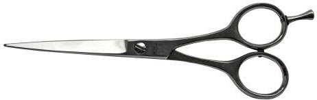 Brivski škarje iz nerjavečega jekla z naslonom za prst 16,5 cm