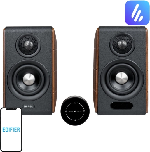 Edifier S880DB MKII MKII aktivni knjižni zvočniki 2.0 (temen les)