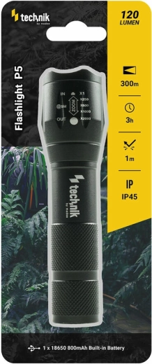 Svetilka Technik MT-P5 z USB polnjenjem in CREE XPE LED