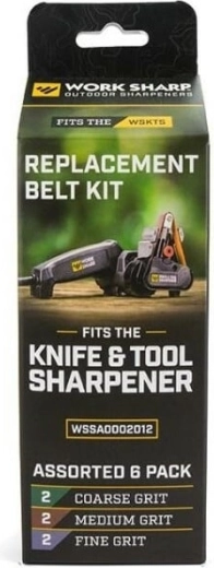 Work Sharp WSKTS nadomestni brusni trakovi, komplet 6 kos
