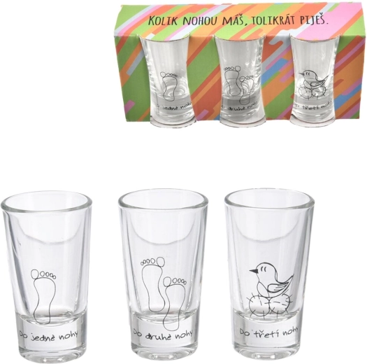 Štamperli »Tri noge« 25 ml, 3 kosi