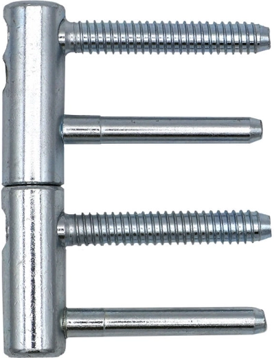 TRIO 15 Door Hinge, complete - 10 pcs – Blue zinc