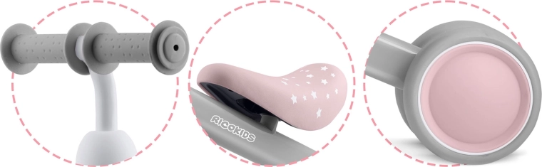 Udoben sedež in zanesljiv oprijem