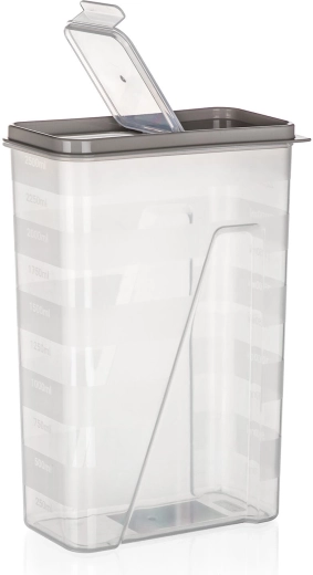 Praktičen odpiralni pokrov za udobno posipanje