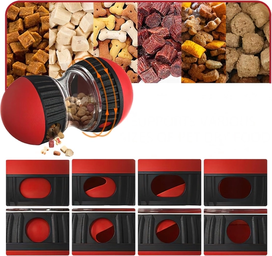 Nastavljive odprtine za različne priboljške