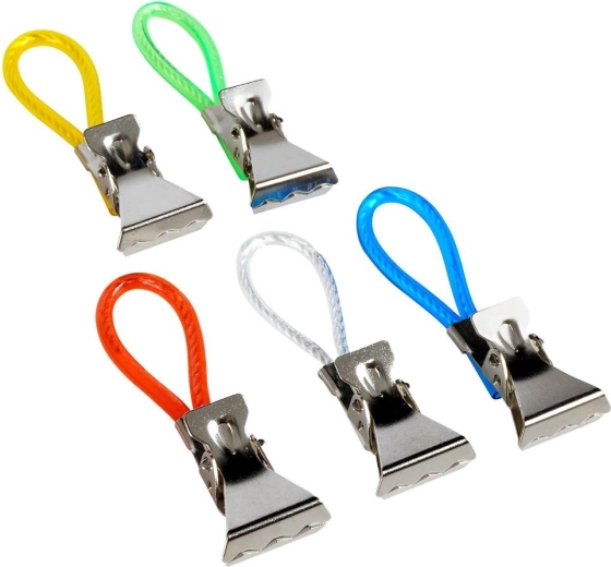 Barvne zanke za enostavno obešanje in razlikovanje