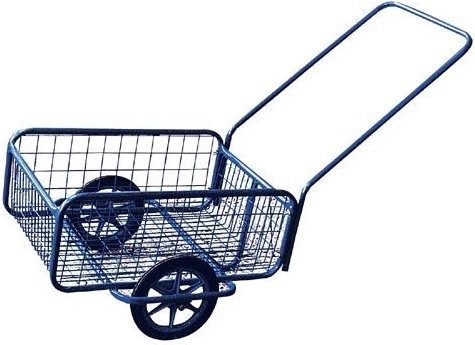 Two-wheel transport cart Popular I with rubber tire