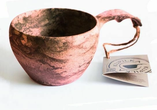 Kupilka velik vrč 2v1 370 ml – rdeč