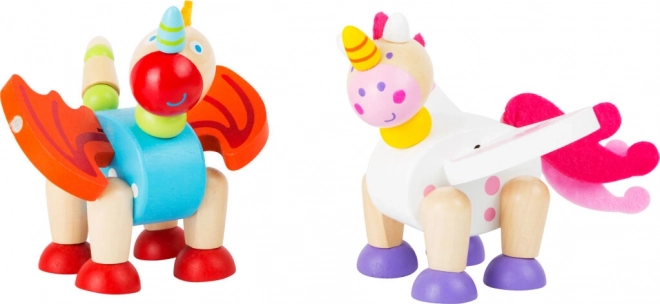 Fleksibilna lesena figurica Small Foot – Samorog