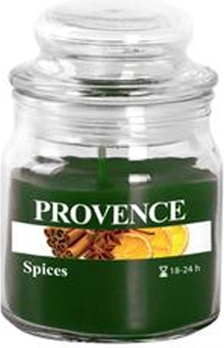 Aromatična sveča v steklu s pokrovčkom, začimbe 70 g