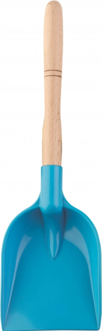 Androni lopata z lesenim ročajem 34 cm – Modra