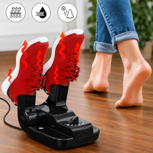Drying shoes and accessories