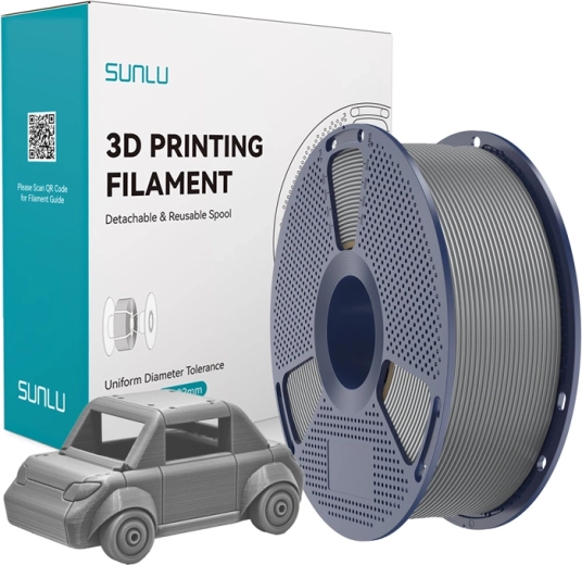 Sunlu PETG filament – Grey