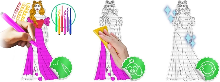 Površina za pobarvanke, ki jo je mogoče zlahka obrisati