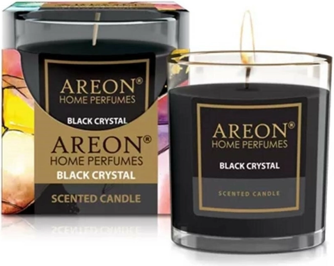 Dišeča sveča Areon Black Crystal 120 g