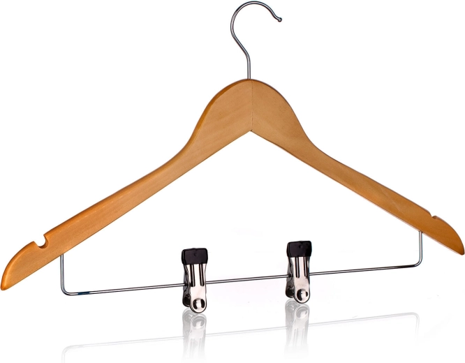 Lesena obešalna sponka 44 × 28 cm