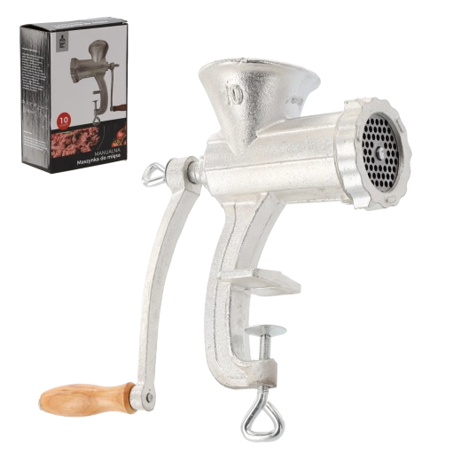 Ročni mlin za meso št. 10 iz litega železa