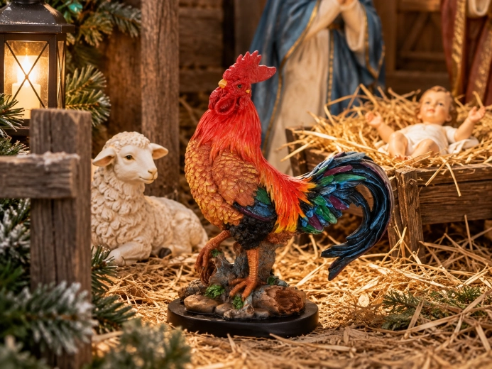 Also suitable for a Christmas nativity scene
