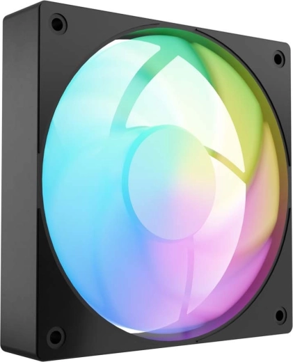 Fury sai s12 ARGB PWM črn ventilator